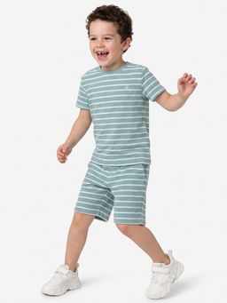 United Colors of Benetton - Regular Fit Round Neck Broken Stripes T-shirt
