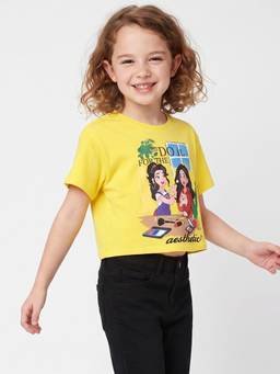 United Colors of Benetton - Cropped Fit Do It For The Aesthetic Graphic Print T-shirt