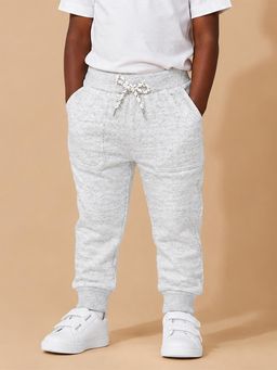 Mi Arcus - Solid Knitted Joggers- Grey