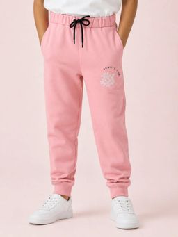 Bloom Up - Pink Summer Club Printed Joggers for Boys