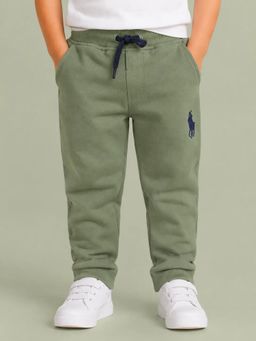 Bloom Up - Sage Green Trackpant for Boys