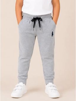 Bloom Up - Grey Melange Joggers for Boys