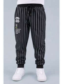 Bloom Up - Black Stripes Joggers for Boys