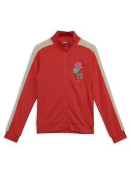 Puma - Classics Bubble Bloom T7 Red Jacket