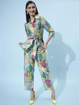 AAREIN - Women Tropical Printed Co-Ord (Set of 2)