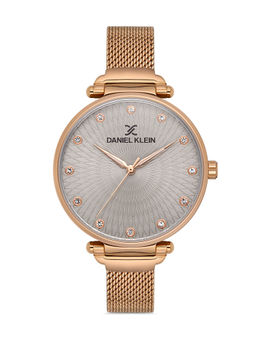 Daniel Klein - grey Color MESH BAND Watch for Women DK.1.13188-4