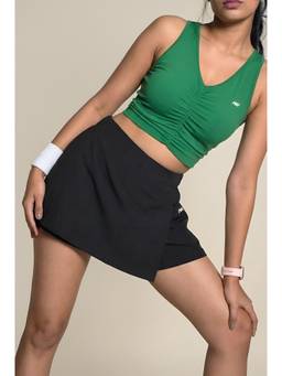 Wave Athleisure - Women Black Easy Flow Skorts