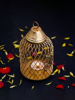 Ekhasa - Cage Lantern Tealight Candle Holder
