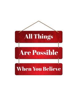 Art Vibes - Decorative Wooden Wall Hanging for Home