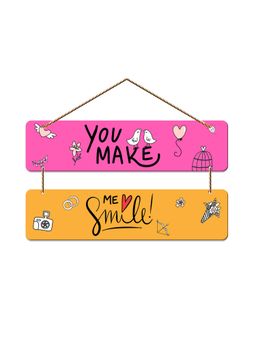 Art Vibes - Wooden Wall Hanging for Home Decoration