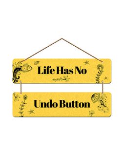 Art Vibes - Wooden Wall Hanging for Home Decoration