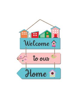 Art Vibes - Decorative Wooden Wall Hanging for Home