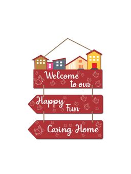 Art Vibes - Decorative Wooden Wall Hanging for Home