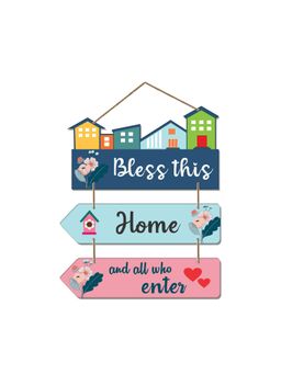 Art Vibes - Decorative Wooden Wall Hanging for Home