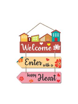 Art Vibes - Decorative Wooden Wall Hanging for Home