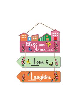 Art Vibes - Decorative Wooden Wall Hanging for Home