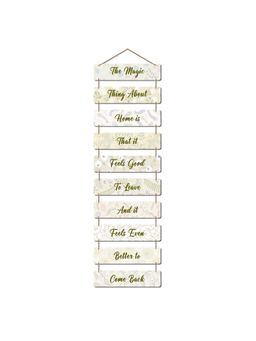 Art Vibes - Wooden Wall Hanging for Home Decoration