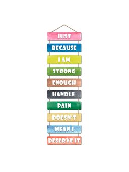 Art Vibes - Wooden Wall Hanging for Home Decoration