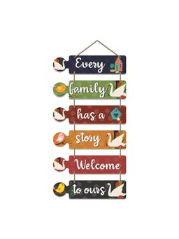 Art Vibes - Decorative Wooden Wall Hanging for Home