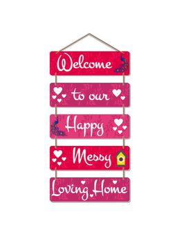 Art Vibes - Wooden Wall Hanging for Home Decoration