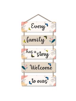 Art Vibes - Wooden Wall Hanging for Home Decoration