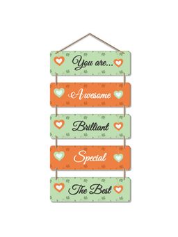 Art Vibes - Wooden Wall Hanging for Home Decoration