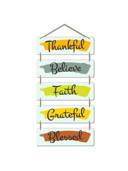 Art Vibes - Wooden Wall Hanging for Home Decoration