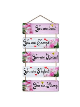 Art Vibes - Wooden Wall Hanging for Home Decoration