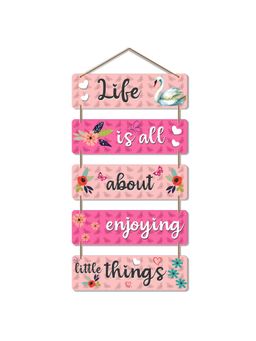 Art Vibes - Wooden Wall Hanging for Home Decoration