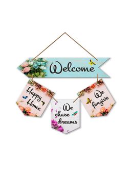 Art Vibes - Decorative Wooden Wall Hanging for Home