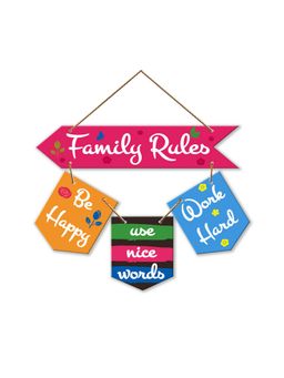 Art Vibes - Decorative Wooden Wall Hanging for Home