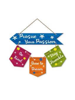 Art Vibes - Decorative Wooden Wall Hanging for Home