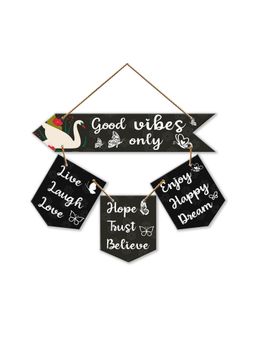 Art Vibes - Decorative Wooden Wall Hanging for Home