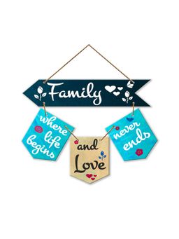 Art Vibes - Decorative Wooden Wall Hanging for Home