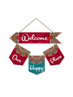 Art Vibes - Decorative Wooden Wall Hanging for Home