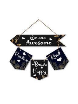 Art Vibes - Decorative Wooden Wall Hanging for Home