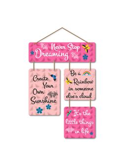 Art Vibes - Wooden Wall Hanging for Home Decoration