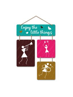 Art Vibes - Wooden Wall Hanging for Home Decoration