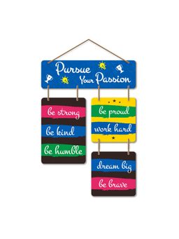 Art Vibes - Wooden Wall Hanging for Home Decoration