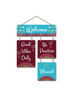 Art Vibes - Wooden Wall Hanging for Home Decoration