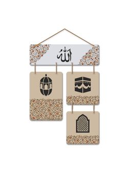 Art Vibes - Wooden Wall Hanging for Home Decoration