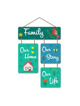 Art Vibes - Wooden Wall Hanging for Home Decoration