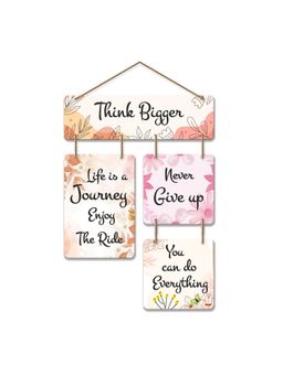 Art Vibes - Wooden Wall Hanging for Home Decoration