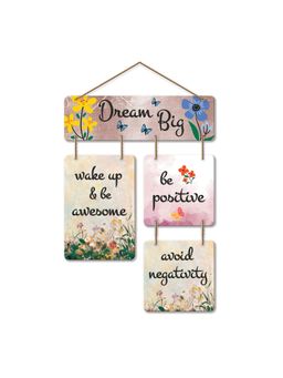 Art Vibes - Wooden Wall Hanging for Home Decoration