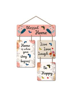 Art Vibes - Wooden Wall Hanging for Home Decoration