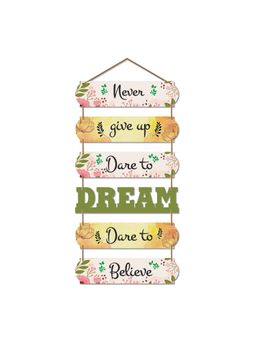 Art Vibes - Decorative Wooden Wall Hanging for Home