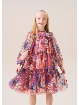 ANGEL & ROCKET - Eleanor Floral Mesh Dress