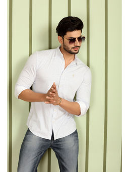 MELVIN JONES - White Stick Shirt