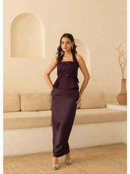 Make believe by Ritika - Booked n Busy Solid Skirt Set