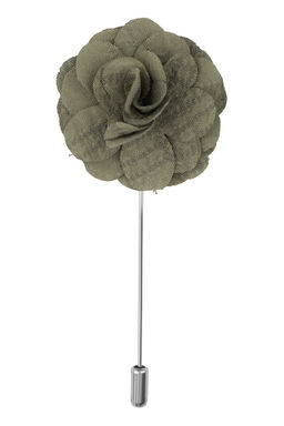 The Tie Hub - Crocus Green Flower Lapel Pin